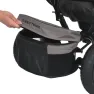Велосипед-коляска с родительской ручкой TURBO TRIKE MT 1007-13 поворот сиденья, надувные колеса, Серый