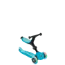 Детский самокат Globber Foldable GO-UP Active Lights 360 Aqua