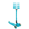 Детский самокат Globber Foldable GO-UP Active Lights 360 Aqua