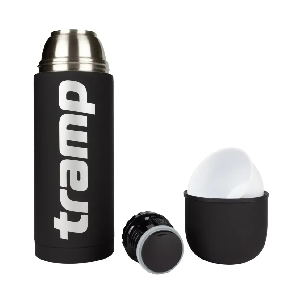 Термос Tramp Soft Touch 1.2 л черный