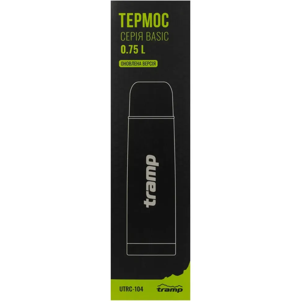Термос TRAMP Basic 0,75 л, black