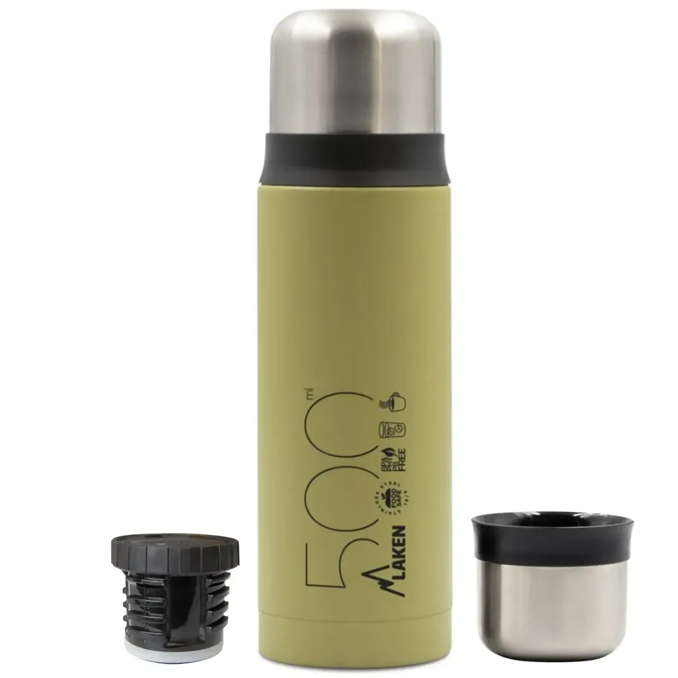 Термос Laken Thermo Liquids Flask 0,5 л Khaki