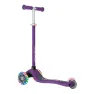 Детский самокат Globber Primo Lights Dark Purple от 3 до 7 лет (423-603-4)
