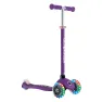 Детский самокат Globber Primo Lights Dark Purple от 3 до 7 лет (423-603-4)