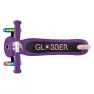 Детский самокат Globber Primo Lights Dark Purple от 3 до 7 лет (423-603-4)