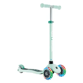 Дитячий самокат Globber Primo Lights Mint від 3 до 7 років (423-706-4)