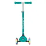 Детский самокат Globber Primo Lights Emerald Green от 3 до 7 лет (423-607-4)