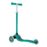 Детский самокат Globber Primo Lights Emerald Green от 3 до 7 лет (423-607-4)