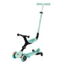 Детский самокат Globber Foldable GO-UP Active Lights 360 мятный