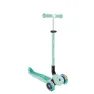 Детский самокат Globber Foldable GO-UP Active Lights 360 мятный