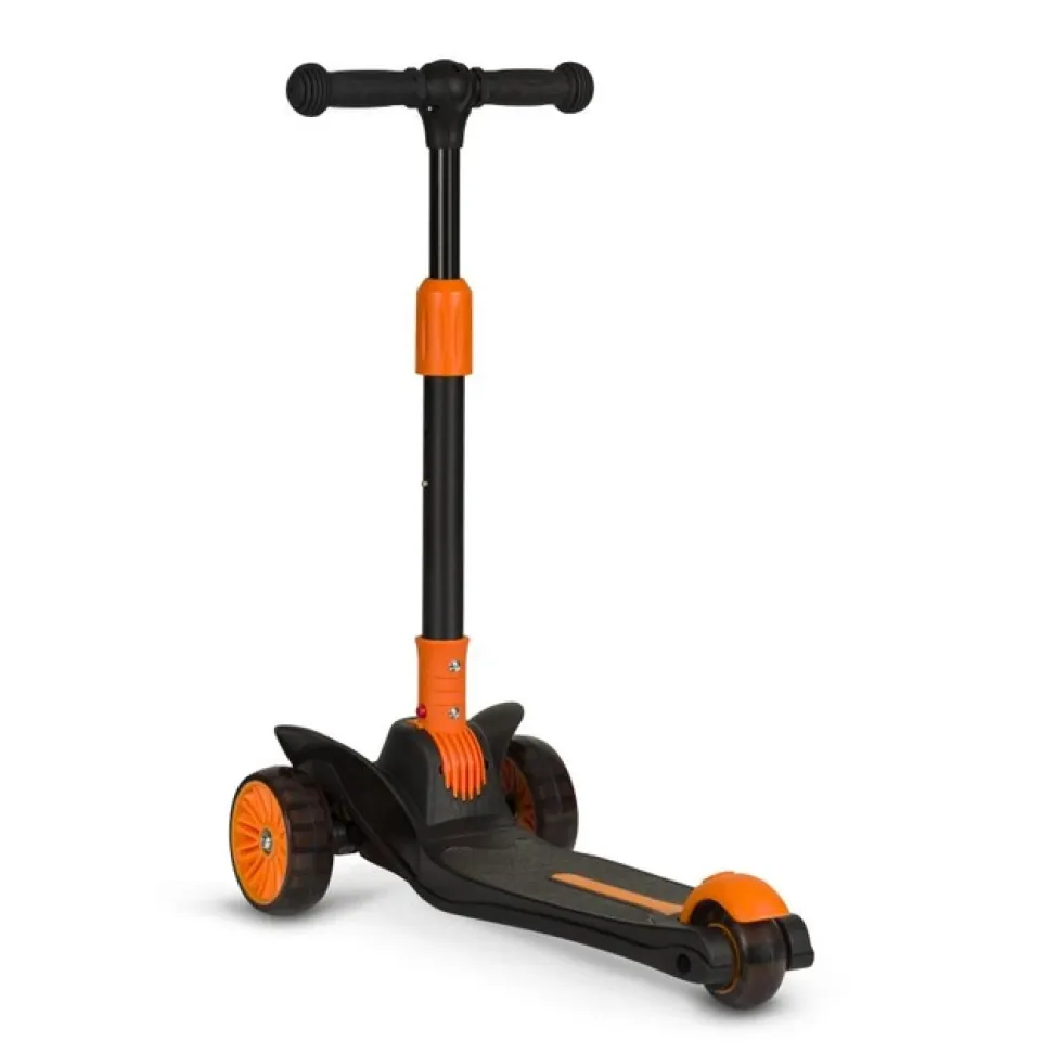 Трехколесный детский самокат Lionelo TIMMY ORANGE BLACK