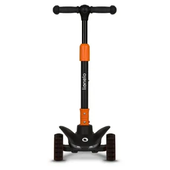 Триколісний дитячий самокат Lionelo TIMMY ORANGE BLACK