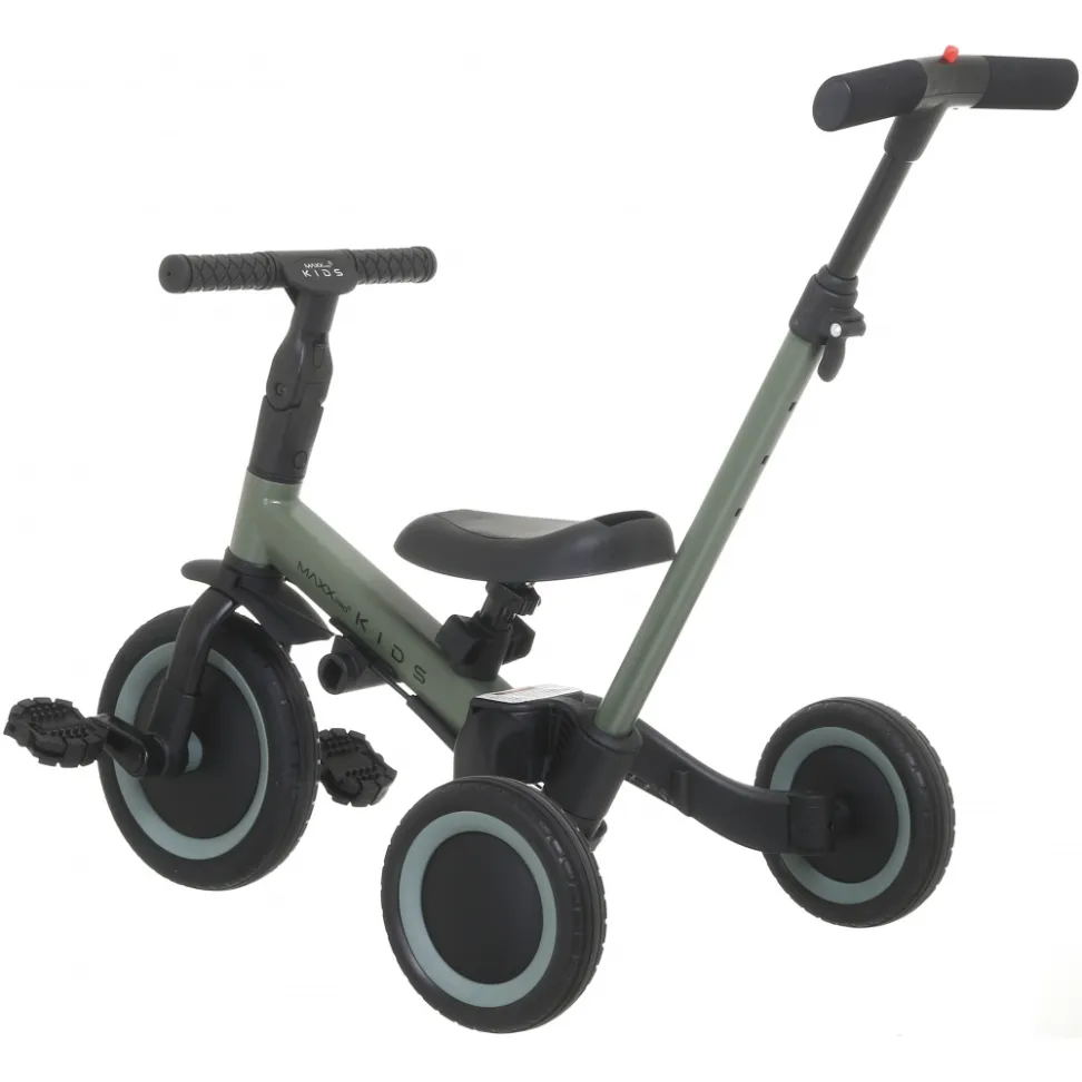 Велосипед детский MaxxPro Kids 4 в 1 зелёный