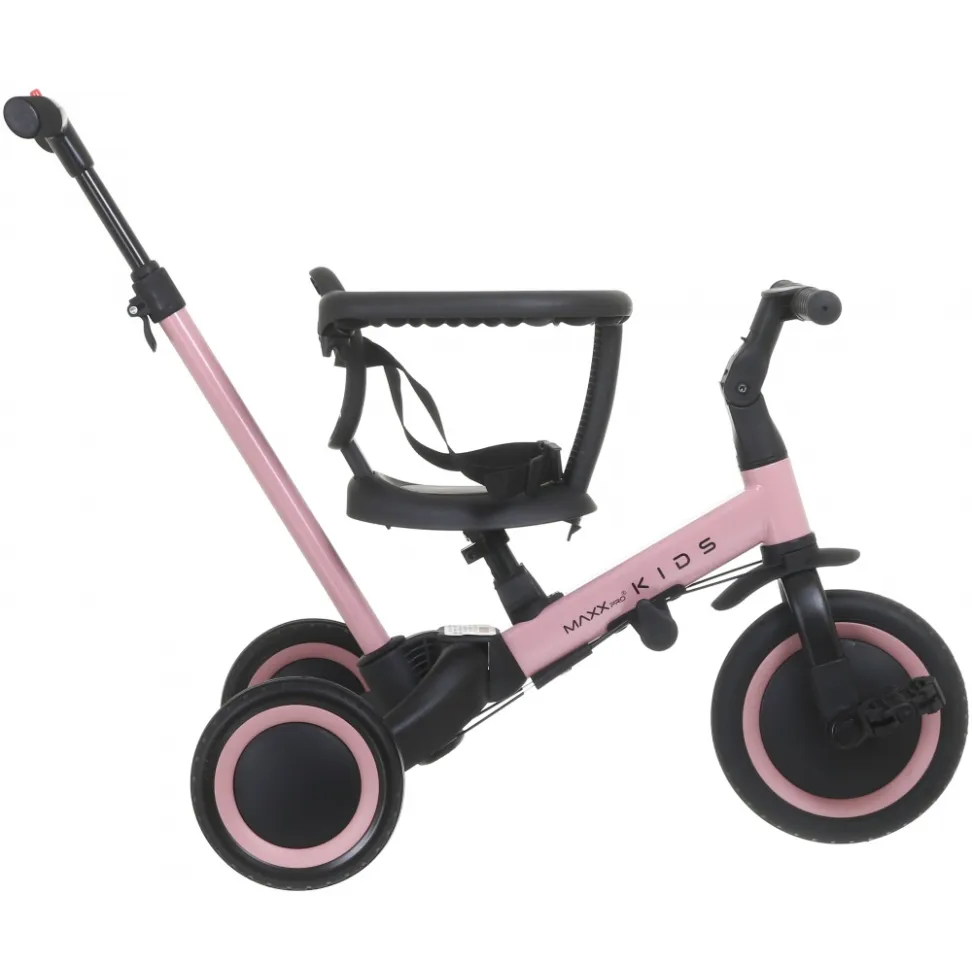 Велосипед детский MaxxPro Kids 4 в 1 розовый
