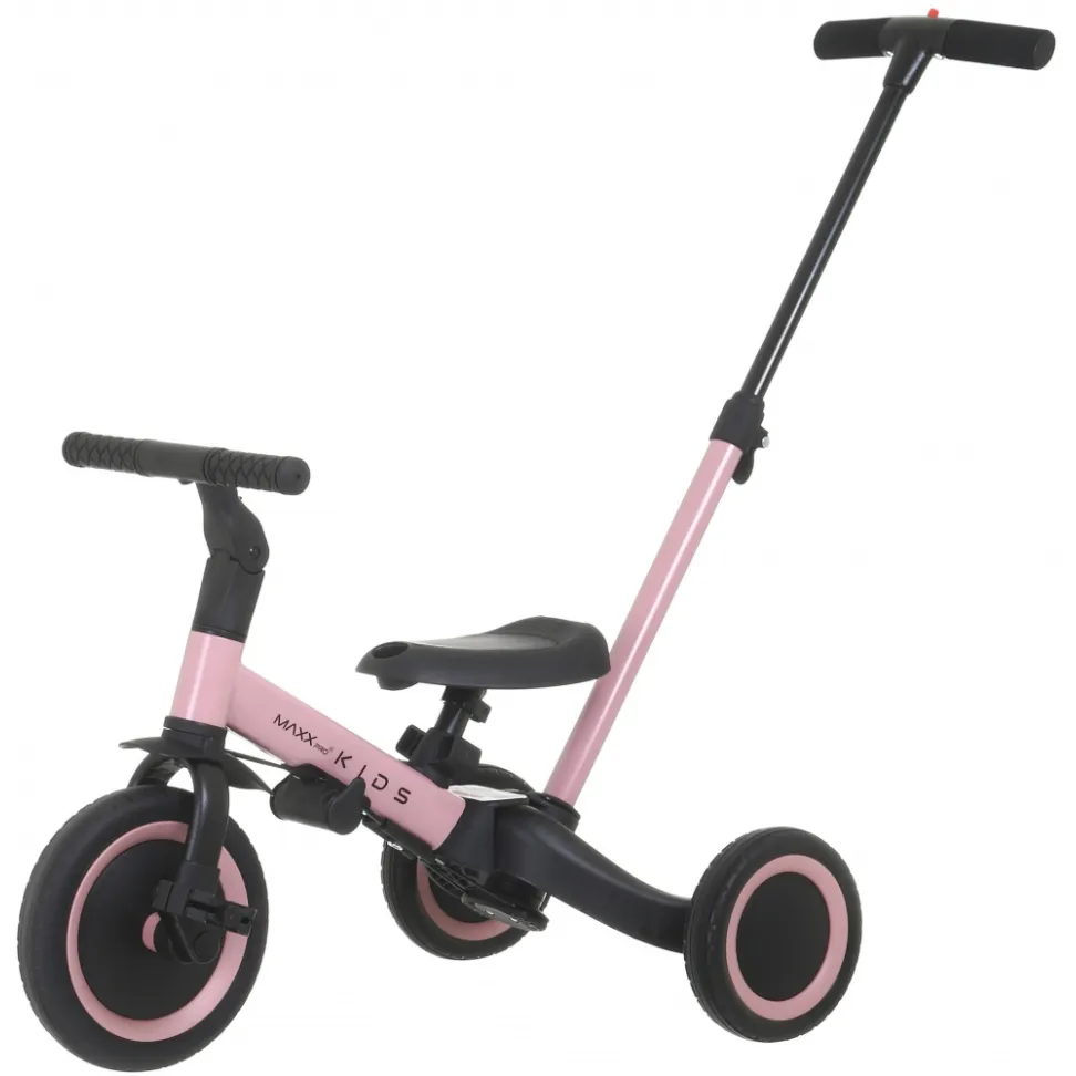 Велосипед детский MaxxPro Kids 4 в 1 розовый