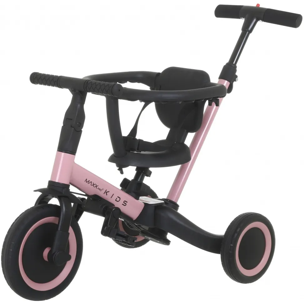 Велосипед детский MaxxPro Kids 4 в 1 розовый