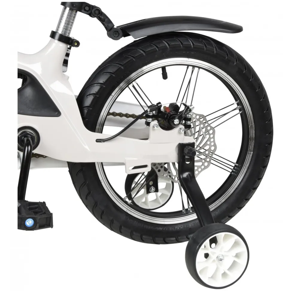 Велосипед детский с обучающими колесами Cruiser Mold Pro (16") white