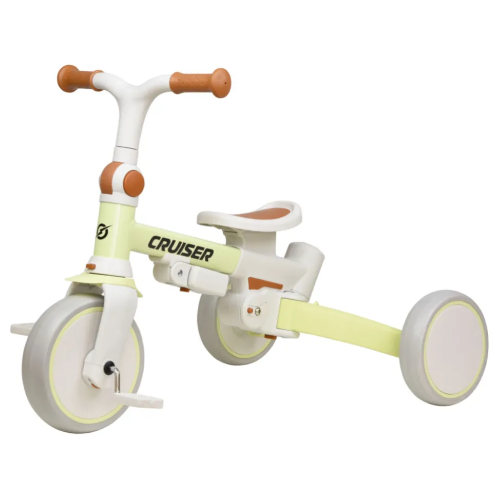 Дитячий велосипед-трансформер 5в1 Cruzzer Trike 5s cream
