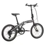 Велосипед 20" Pride MINI 8 2025 темно-серый
