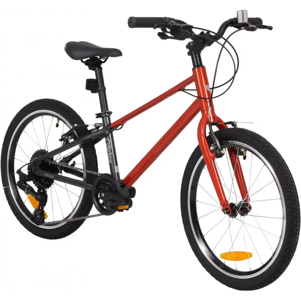 Велосипед 20" Pride GLIDER 2.2 2025 красный