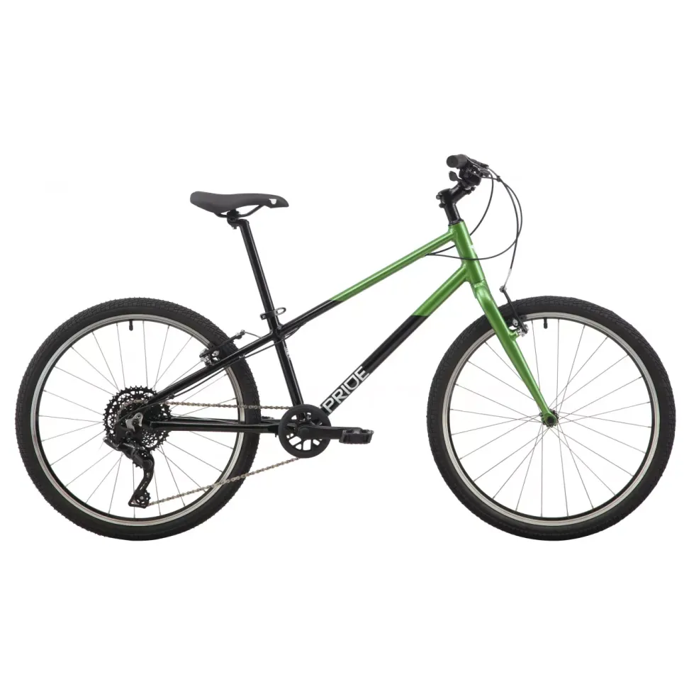 Велосипед 24" Pride GLIDER 4.1 2023 зеленый