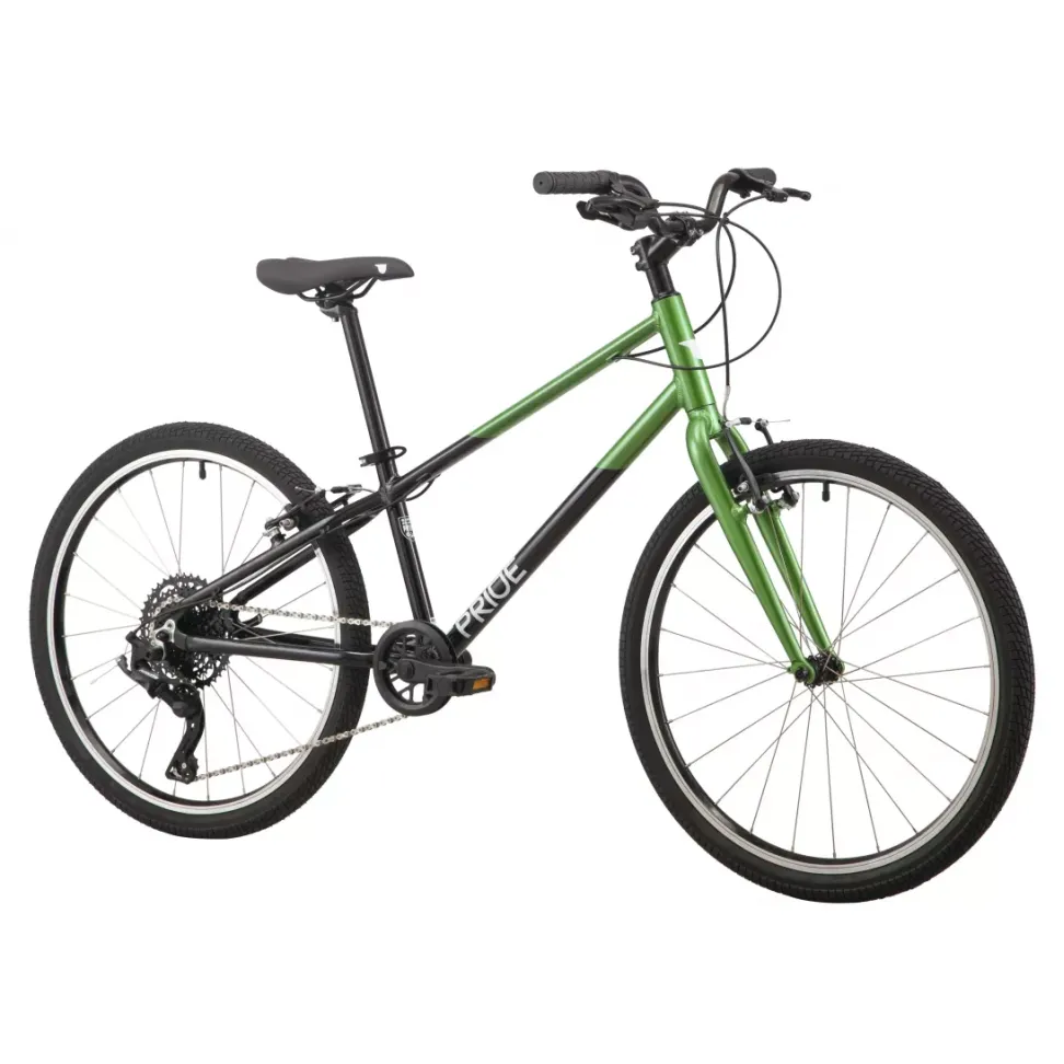 Велосипед 24" Pride GLIDER 4.1 2023 зеленый