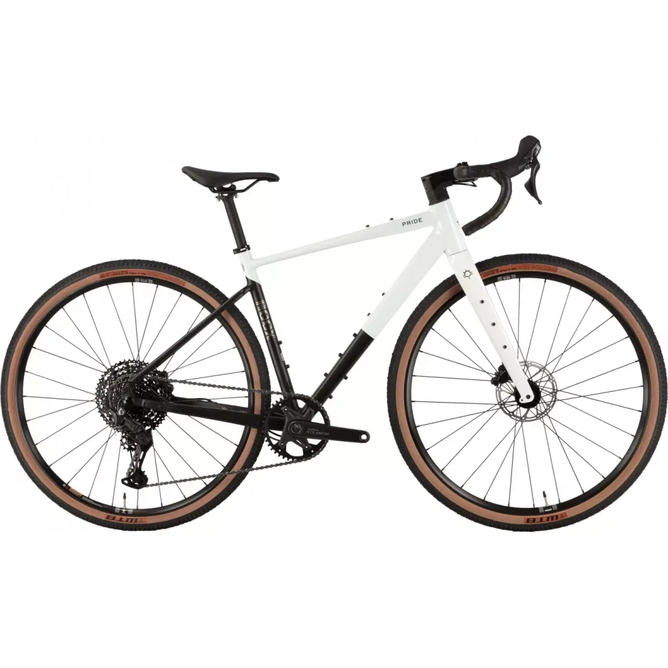 Велосипед 28" Pride ROCX 8.3 рама - M 2026 біло-чорний