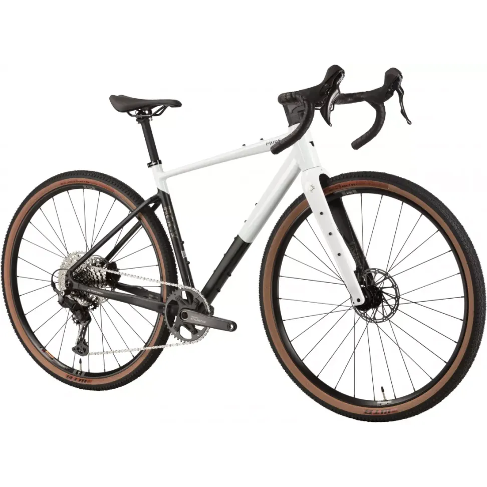 Велосипед 28" Pride ROCX 8.3 рама - M 2026 біло-чорний