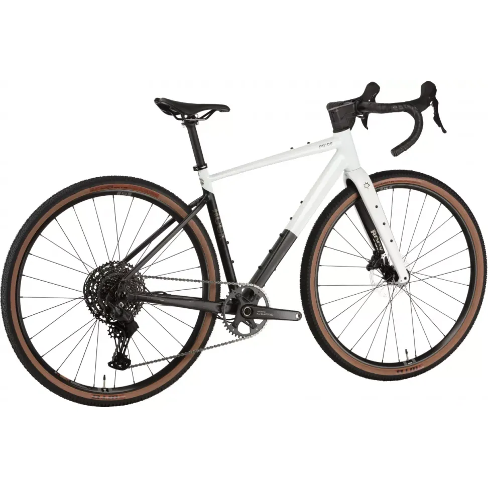 Велосипед 28" Pride ROCX 8.3 рама - M 2026 біло-чорний