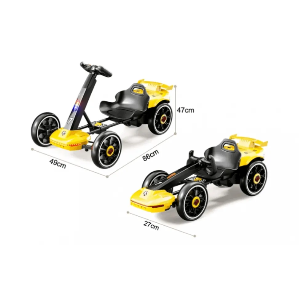 Дитячий електрокар V-18 FORMULA 25 yellow