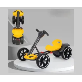 Детский электрокар GO KART F1 yellow