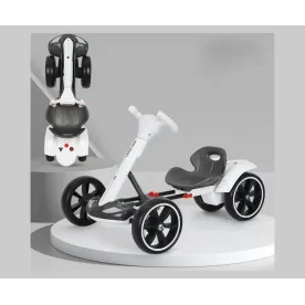 Детский электрокар GO KART F1 white
