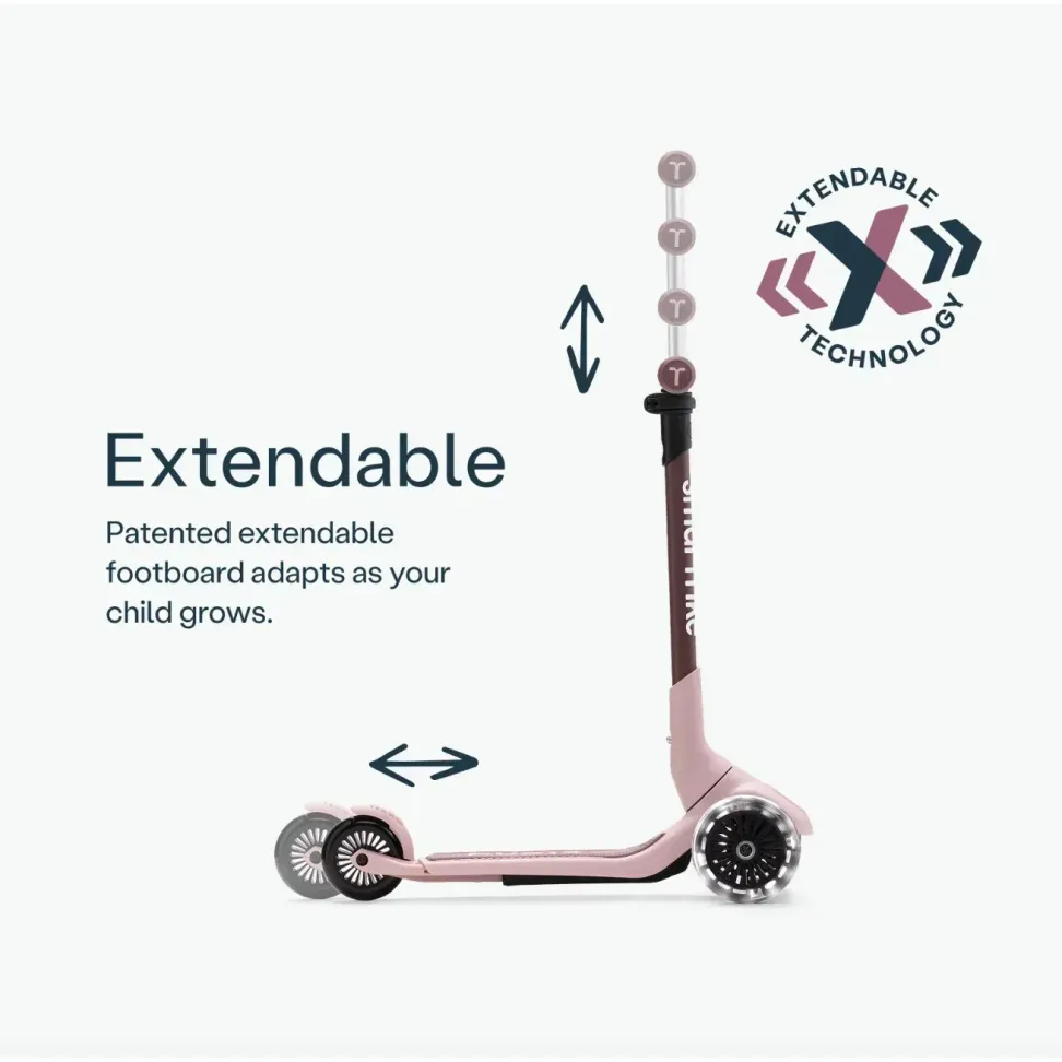 Самокат трансформер SmarTrike Xtend Mini-Ride Pink