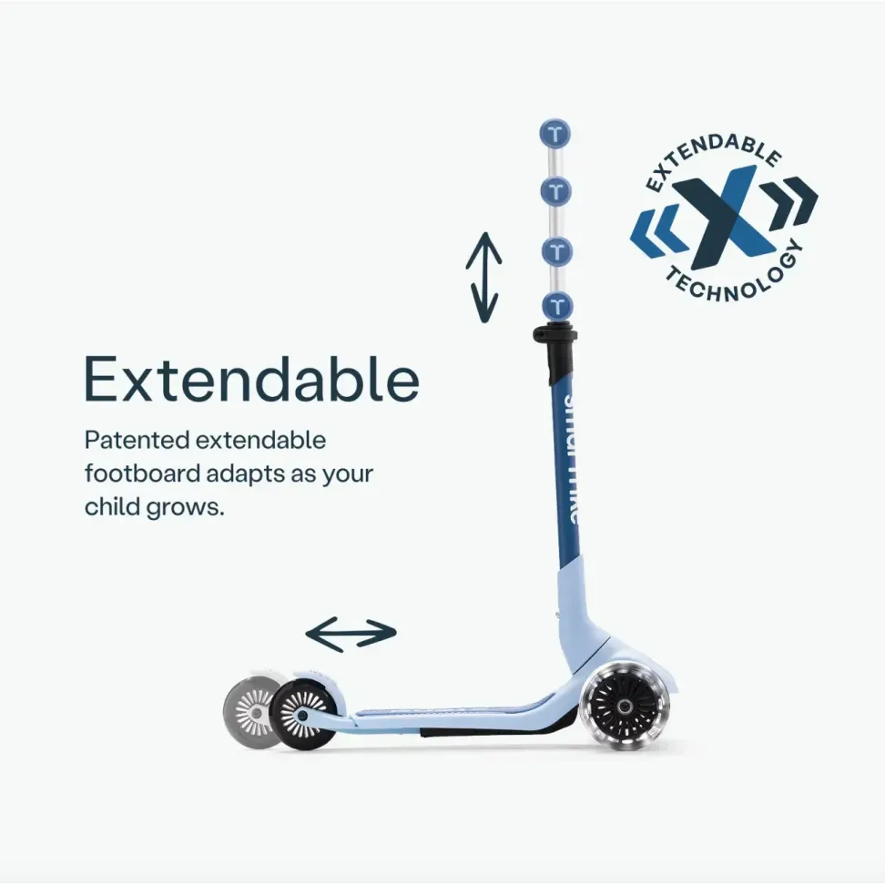 Самокат трансформер SmarTrike Xtend Mini-Ride Blue