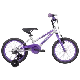 Велосипед 16" Apollo NEO girls Brushed Alloy / Lavender / Purple Fade