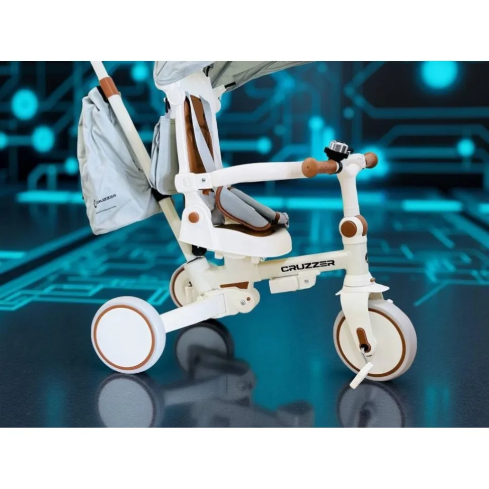 Детский велосипед-трансформер Cruzzer Trike 5s beige
