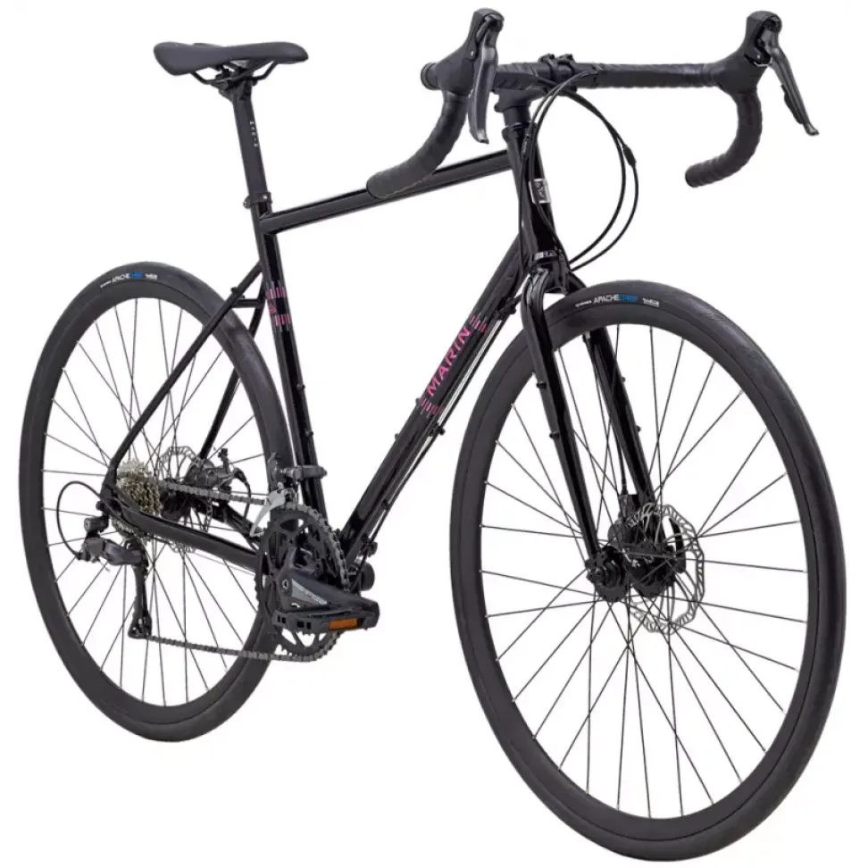 Велосипед 28" Marin NICASIO рама - 52см 2024 Gloss Black/Pink