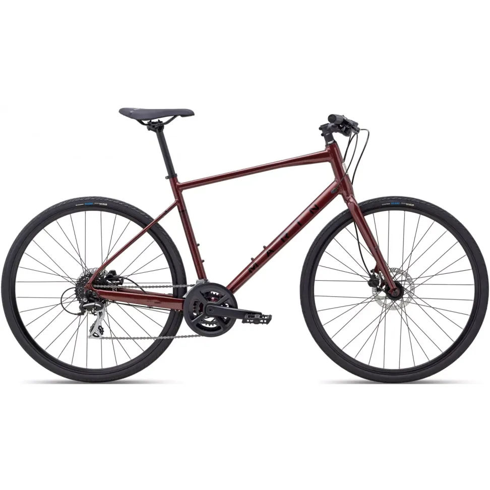 Велосипед 28" Marin FAIRFAX 2 рама - S 2025 MAROON/BLACK