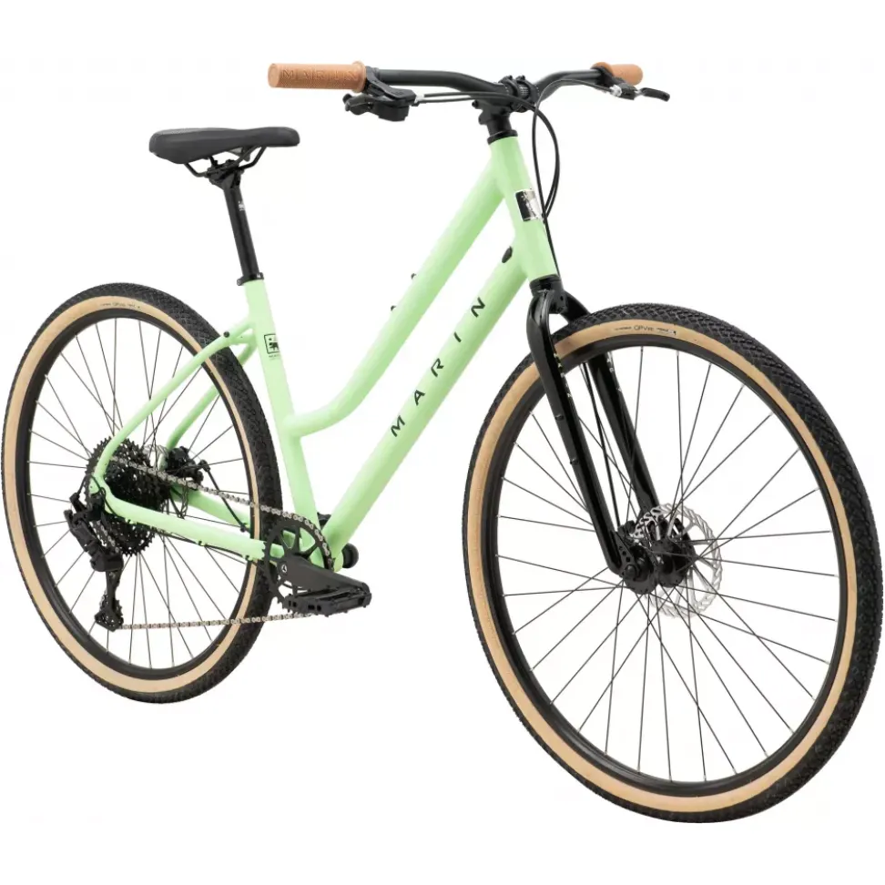 Велосипед 28" Marin KENTFIELD 2 ST рама - S 2025 Gloss Light Green/Black/Green