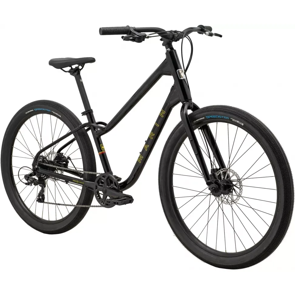Велосипед 27,5" Marin Stinson 1 рама - S 2025 Gloss Black