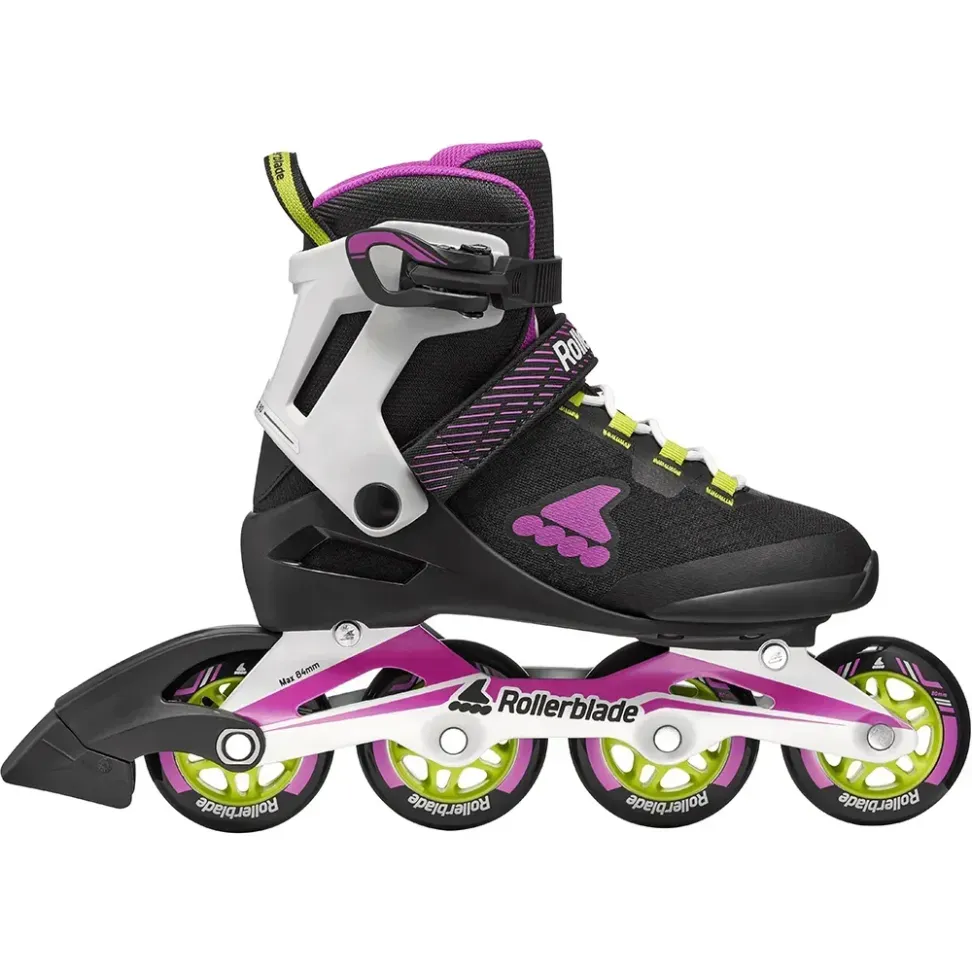 Rollerblade роликовые коньки Macroblade 80 W black-dark fuchsia