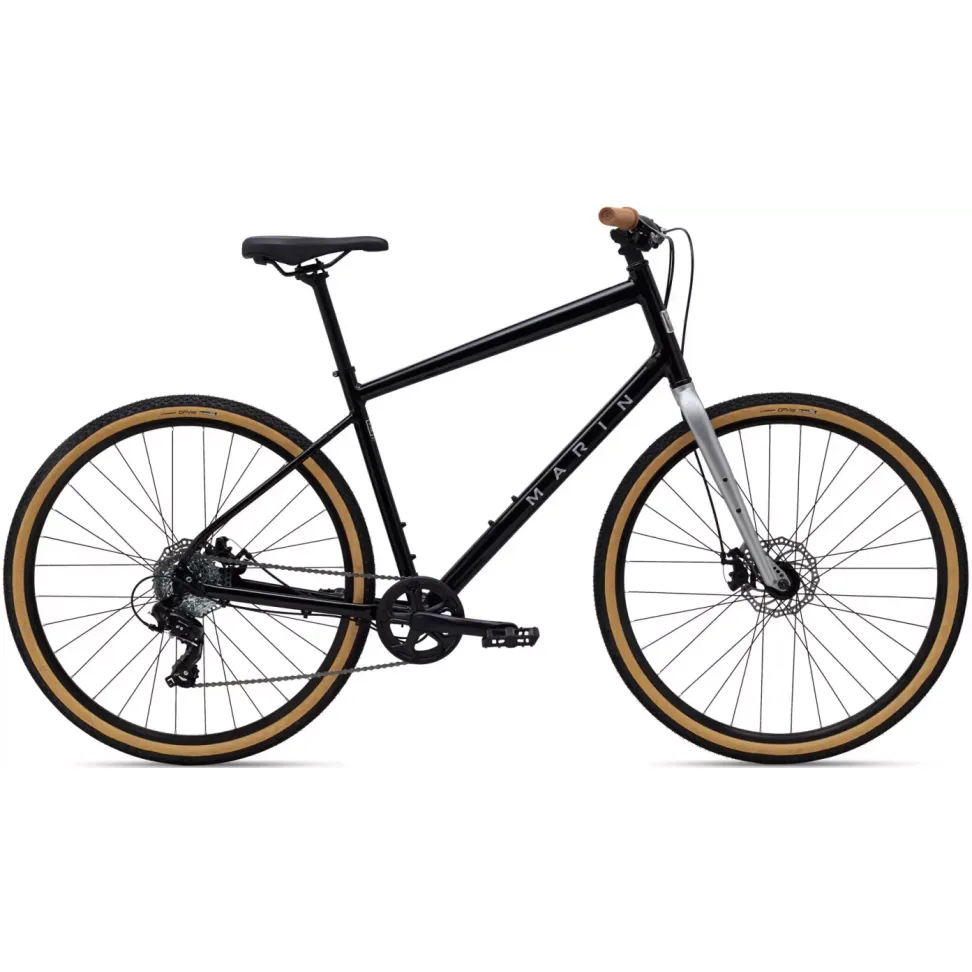 Велосипед 28" Marin KENTFIELD 1 рама - M 2025 Gloss Black/Chrome