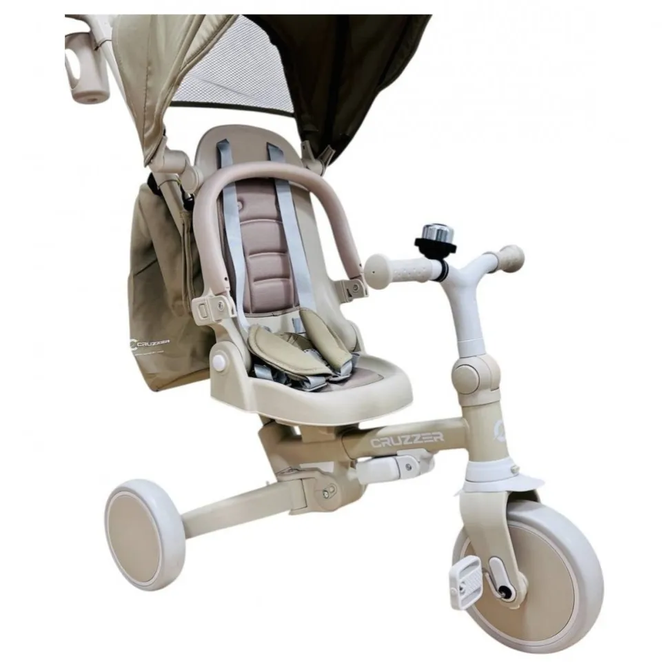 Детский велосипед-трансформер Cruzzer Trike 5s milk