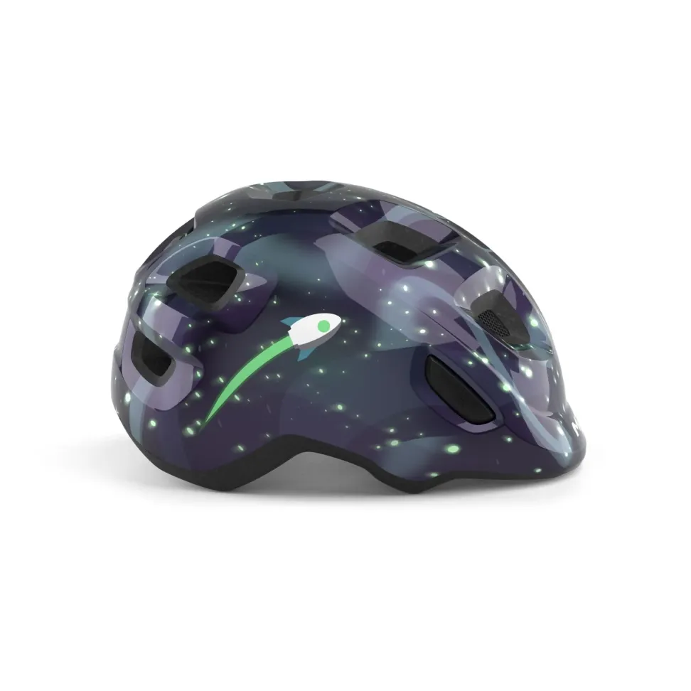 Шлем детский MET HOORAY space/glow in the dark
