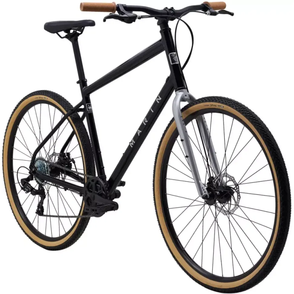 Велосипед 28" Marin KENTFIELD 1 рама - S 2025 Gloss Black/Chrome