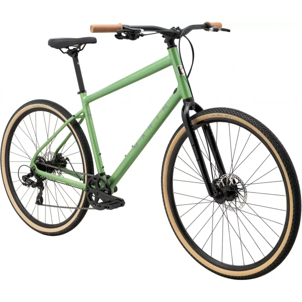 Велосипед 28" Marin KENTFIELD 1 рама - L 2025 Gloss Green/Black/Gray