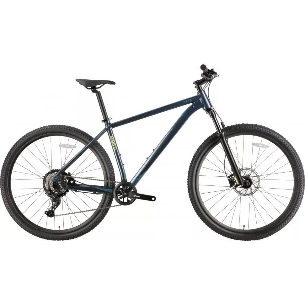 Велосипед 29" Pride Marvel 9.2 (2026) XL dark cool gray/lime