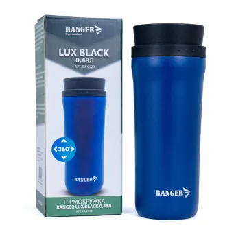 Термокружка Ranger Lux 0,48L Black
