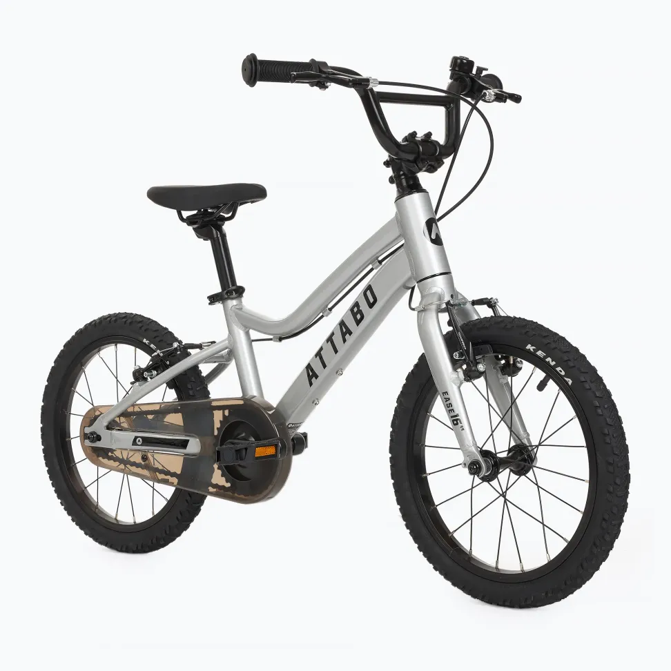 Велосипед детский ATTABO EASE 16" 7,3 кг серебряный