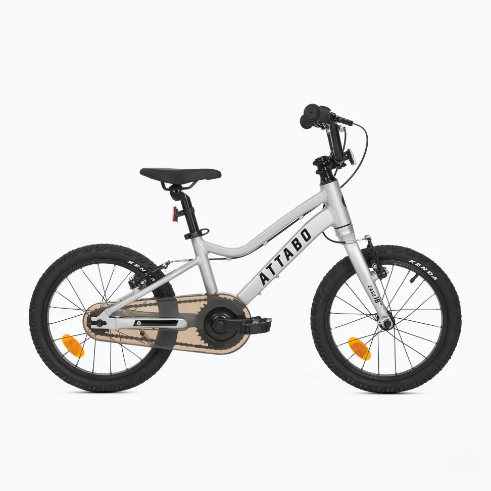 Велосипед детский ATTABO EASE 16" 7,3 кг серебряный